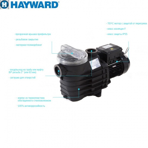  Hayward SP2503XE61 EP 33 (220, 4.8 3/, 0.33HP)  2